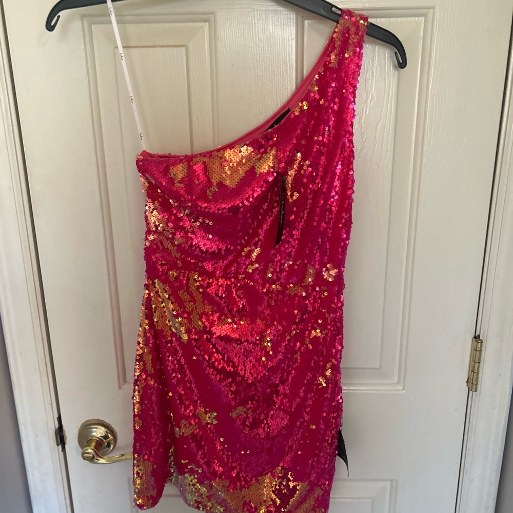 Mini sequin dress